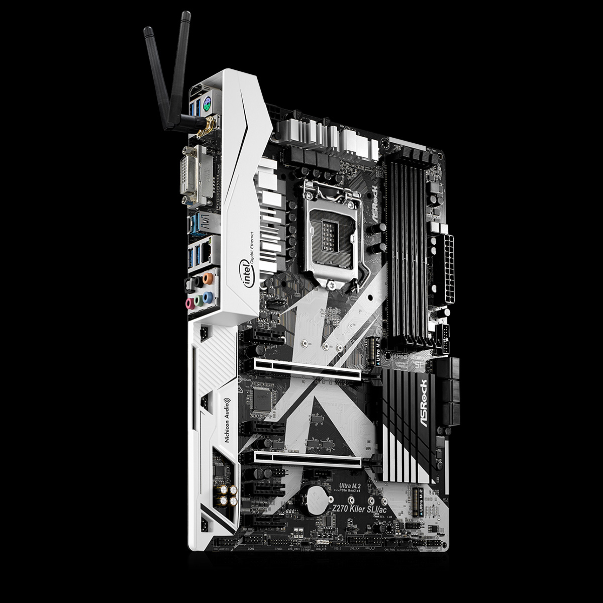 Z270 killer sli мигает красным